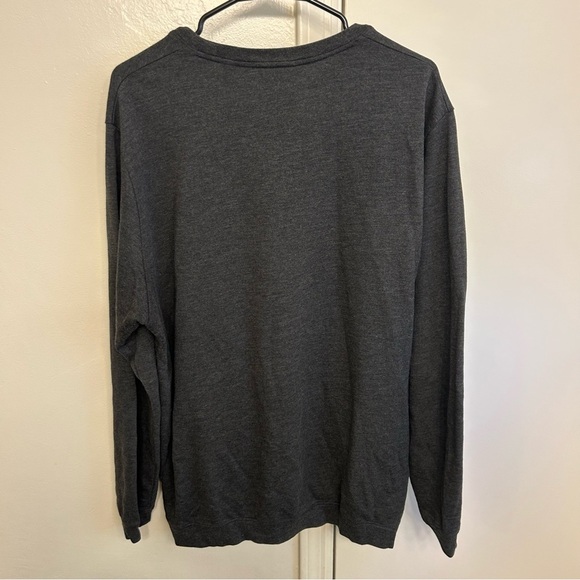 Travis Mathew Charcoal Crew Neck Sweatshirt Pullover Men’s XXL Soft and Casual - Picture 6 of 8